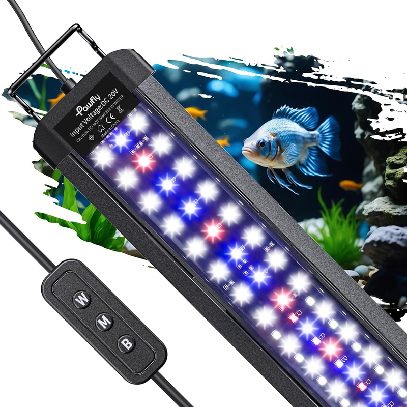 Pawfly 11W Aquarium LED Light for 12 to 18 Inch Fish Tanks Extendable Fish Tank  Item image 12