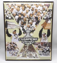 Pittsburgh Penguins NHL Hockey Poster Photo Stanley Cup Champions 2008-2009 - £46.59 GBP