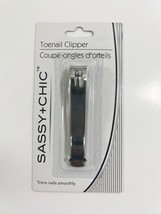 Sassy + Chic Toe &amp; Finger Large Nail Clipper with Filer - £2.97 GBP