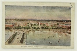 Vintage Paper Postcard Raleigh Court 1607 Jamestown Exposition 1907 Jamestown Va - £8.60 GBP