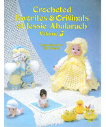 CROCHETED 33 PROJECTS *DOLLS 1982 FAVORITES &amp; ORIGINAL JESSIE ABULARACH ... - £9.46 GBP