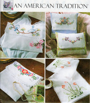Embroidery Pillows Scarf Pouch+ & Transfers Mccall's 4544 Oop Pattern Mint Uncut - $14.98