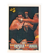 1990 Classic WWF History of WrestleMania Andre the Giant Hulk Hogan #28 ... - $54.36 MXN