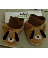 BRAND NEW WITH TAGS One Size Newborn Infant Booties, Puppy Dog, SOFT, SO... - £3.90 GBP
