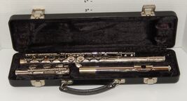 Bundy Selmer FLUTE WITH Black HARD CASE Black Velvet Lining Serial #360622 - $148.45