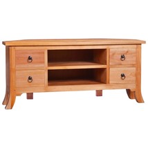 TV Cabinet 100x40x45 cm Solid Mahogany Wood - £117.98 GBP
