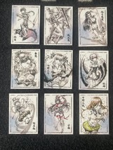 Goddess Doujin Anime Card Matte Water Ink Sketch Design 9 Cards Lot 7 Nico Robin - £15.92 GBP