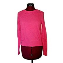 Banana Republic Touch Of Cashmere Sweater Pink Women Back Pleat Size XS - £21.81 GBP