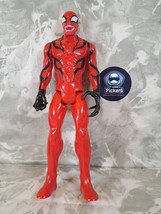 CARNAGE Marvel Titan Hero Series Hasbro RARE 12 Inch Figure! - £10.19 GBP