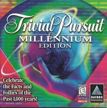 Trivial Pursuit Millennium Edition CD ROM Hasbro Interactive - £1.56 GBP