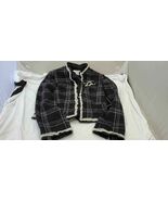 I.C.E. Blazer Woman&#39;s Long Sleeve Jacket Casual Coat White Black Size 8 - $5.84