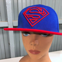 Superman Six Flags Amusement Park Snapback Baseball Cap Hat - $14.67