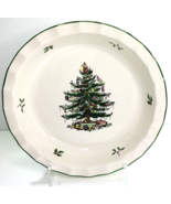 Spode Christmas Tree Sculpted Pie Dish 10&quot; Diameter XT5363-X NEW - $30.86 CAD