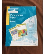 GREAT WHITE  Inkjet  Presentation Paper 8-1/2 x 11 White 100 Sheets/Pack - £16.01 GBP