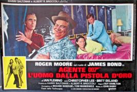 ROGER MOORE: C. LEE, JAMES BOND 007 (MAN WITH THE GOLDEN GUN) RARE  POST... - £155.69 GBP