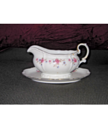 EDELSTEIN MARIA THERESIA FLORENCE GRAVY BOAT w/ UNDERPLATE - Excellent - $51.45 CAD