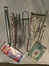 Large Lot of Vintage Metal Plastic Nylon Circular Other Special Types of Knittin - £11.90 GBP