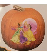 Disney Princess Halloween Pumpkin Tattoo Kit NEW No Mess, No Fuss Decora... - £3.94 GBP