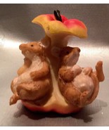 Fairy Garden Accessory Piece - MICE AND APPLE CORE - New In Package - £3.11 GBP