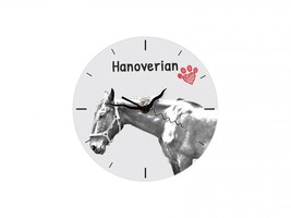 Hanoverian , Free standing MDF floor clock with an image of a horse. - $17.99