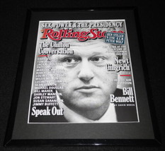 Bill Clinton Framed November 2 1998 Rolling Stone Cover Display - £27.05 GBP