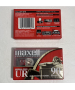Maxell Normal Bias UR 90 Minute Blank Audio Cassette Tapes Lot Of 2 - £4.61 GBP