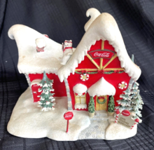 Hawthorne Village COOL TIDINGS WORKSHOP Coca-Cola Polar Bear Village Col... - $23.76