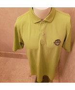 F &amp; G TECH MEN PGA NATIONAL RESORT &amp; SPA LIME GREEN POLO GOLF SHIRT LRG ... - €9,82 EUR