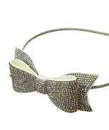 Bari Lynn Crystal Rhinestone Bow Headband Girls Glittering Stones Elegan... - $440.25 MXN