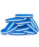 10 BLUE WRISTBANDS with Thin White Line for Emergency Medical Services - $20.00 CAD