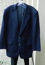 Neiman Marcus Loro Piana Sport Coat 100% Cashmere Navy Blazer 46 R - £183.01 GBP