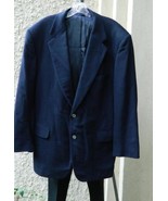 Neiman Marcus Loro Piana Sport Coat 100% Cashmere Navy Blazer 46 R - $315.78 CAD