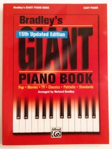 Bradley&#39;s Giant Piano Book Easy Piano 15th Updated Edition - $21.73