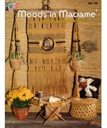 Moods In Macrame Plant Hangers Clock Mirror Magazine Rack Wall Hanging P... - €11,19 EUR