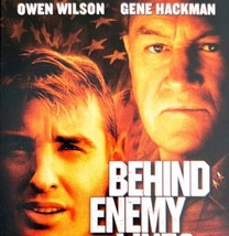 2002 Behind Enemy Lines Vintage VHS Military Action Wilson Hackman PS - £4.12 GBP