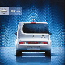 2012 Nissan CUBE sales brochure catalog US 12 1.8 S SL Indigo - £6.41 GBP