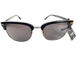 New Polarized Dunhill SDH013 700P Silver/Black Clubmaster Men&#39;s Sunglasses - £152.69 GBP