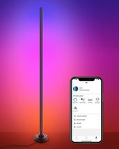 LED Floor Lamp, Corner Light Lamp RGB+ White Modern Smart Compatible with Alexa - $55.00