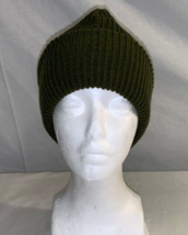 NEW OG OLIVE GREEN WATCH CAP KNIT BEANIE SKI CAP HATS USMC ONE SIZE FITS... - $20.10 CAD