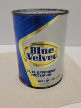 KERR McGEE BLUE VELVET MOTOR OIL 1 qt. Can Composite Barcode Empty - $29.02