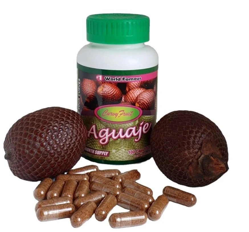 3 bottles of Aguaje capsules 60 capsules total 180capsule