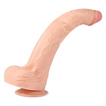 Bold-MAX 11.6&quot; Beginner Dildo,Realistic Lifelike Dildo,Soft Silicone Dildo with  - £41.81 GBP