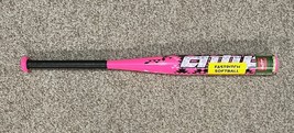 Rawlings FP8Amp Youth Official Softball Bat 28in/18oz Pink -10 READ - $22.39