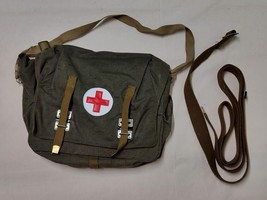Vintage Soviet Russian Army Rare Medic Bag Case USSR Red Cross First Aid... - $56.85
