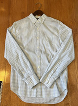 Bonobos Plaid Shirt SMALL S Gingham Standard Fit Button Down 100% Cotton... - $14.82