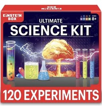 New Einstein Box Ultimate Science Kit 120 Experiments For Kids Stem Age 8+ - £22.05 GBP
