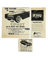 Vintage 1959 Fiberglass Bodies Print Ad Track Kraft Victress Mfg Kelliso... - $11.72 CAD