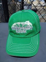 Rainforest Cafe Orlando FLA Baseball Cap Hat Green One Size Adjustable - £7.76 GBP