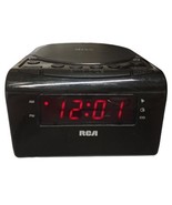 Vtg RCA CD Alarm Clock Radio Intertek Battery Backup RC5610-A Tested &amp; W... - £17.44 GBP