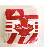 New Tim Hortons Large Beach Pool Bath Towel 33&quot;x60&quot;  Limited Edition NIB  - $867.55 MXN